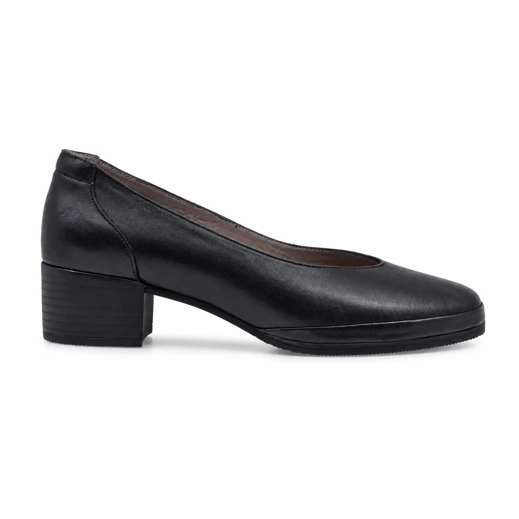 Pantofi dama casual Anna Viotti piele naturala D50-5314-20 negri