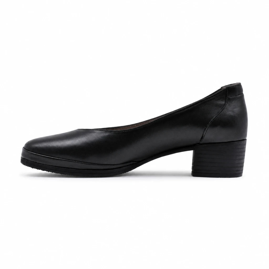 Pantofi dama casual Anna Viotti piele naturala D50-5314-20 negri