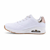 Pantofi Dama Sport SKECHERS Memory foam D155196 albi