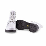 Ghete dama casual Anna Viotti piele lacuita D111-5F88601-751 bej