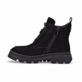 Ghete dama casual Anna Viotti piele intoarsa D125-5J330-R01B maro