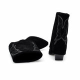 Cizme Dama Casual Anna Viotti Piele Intoarsa D115-2380-29R-01 negre