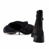 Ghete dama casual Anna Viotti piele intoarsa D123-Y766-7A77-H575-T259 maro