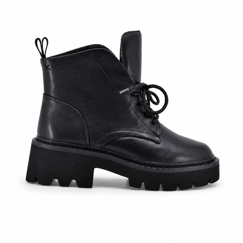 Ghete dama casual Anna Viotti piele naturala D123-Y777-4A780-N219 negre