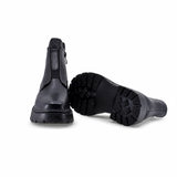 Ghete dama casual Anna Viotti piele naturala D111-3E10656-1 negre