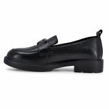 Pantofi dama casual Anna Viotti piele naturala D111-5H23908-6 negri