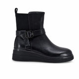 Ghete dama casual Anna Viotti piele naturala D125-5J197-B05A negre