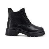 Ghete dama casual Anna Viotti piele naturala D111-3E10653-72 negre