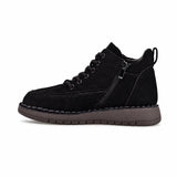 Ghete dama casual Anna Viotti piele intoarsa D111-G26AW-4-2 maro