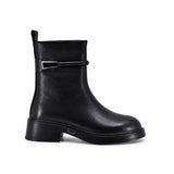 Ghete dama casual Anna Viotti piele naturala D123-Y766-7A77-M2198-A15 negre