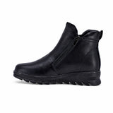 Ghete dama casual Anna Viotti piele naturala D111-G26AW-2-1 negre