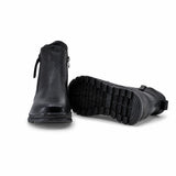 Ghete dama casual Anna Viotti piele naturala D111-G26AW-2-1 negre