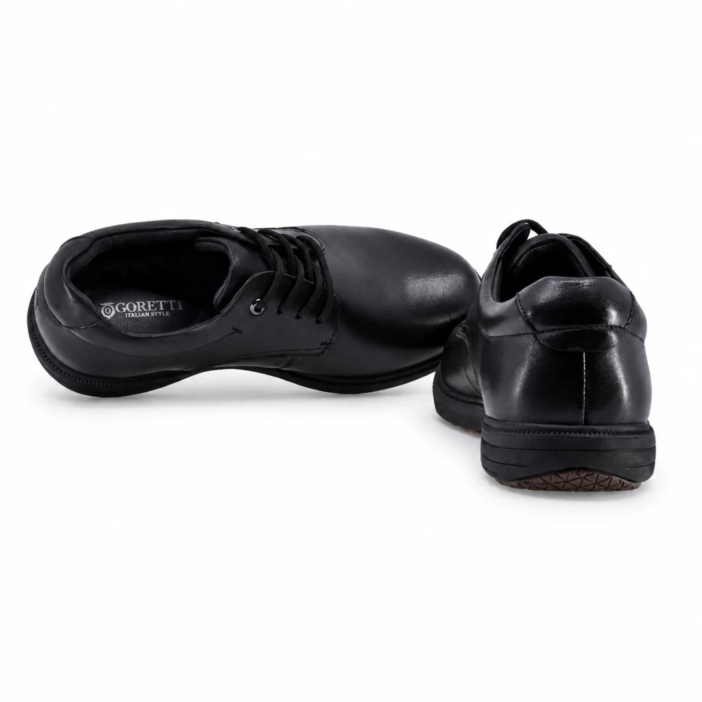 Pantofi barbati casual Goretti piele naturala B111-LD18034 negri