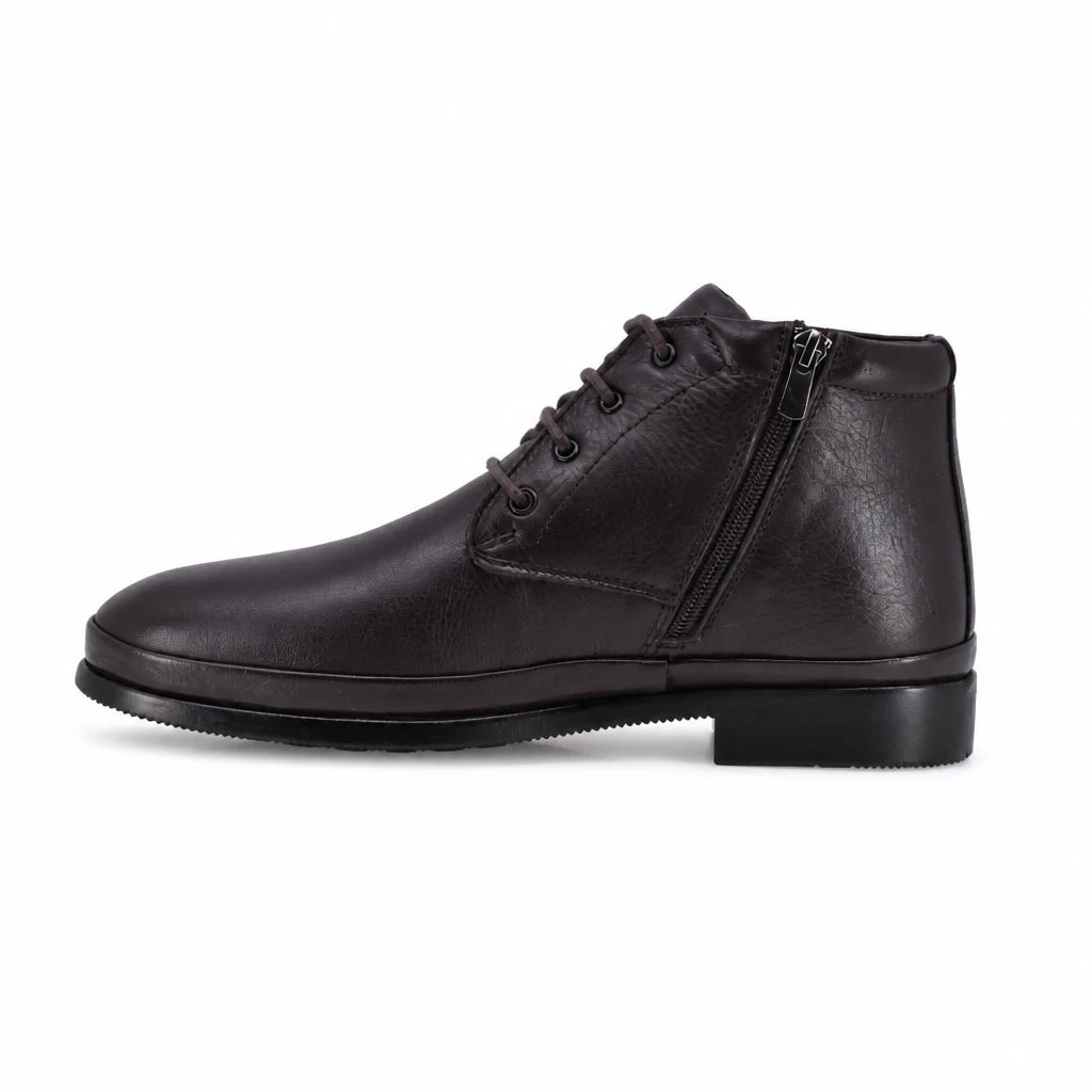Ghete barbati casual Goretti piele naturala B41-125 maro