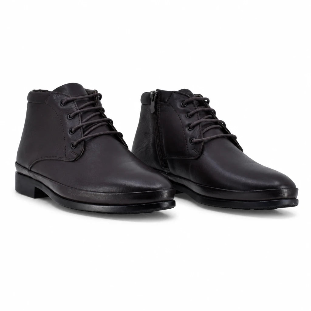 Ghete barbati casual Goretti piele naturala B41-125 maro