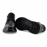 Ghete barbati casual Goretti piele naturala B111-D7701 negre