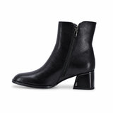 Botine dama elegante Anna Viotti piele naturala D106-8B207-RH2057V-HA negre