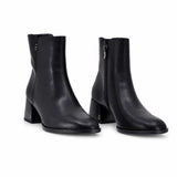 Botine dama elegante Anna Viotti piele naturala D106-8B207-RH2057V-HA negre