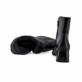 Botine dama elegante Anna Viotti piele naturala D106-8B207-RH2057V-HA negre