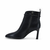 Botine dama elegante Anna Viotti piele naturala D106-7Y77-RH2245V-HA negre
