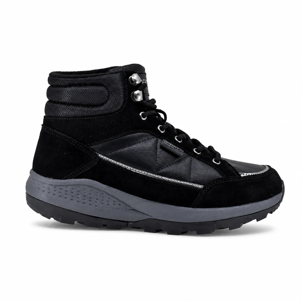 Ghete dama sport Goretti piele intoarsa D110-24W8776 negre