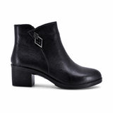 Ghete dama casual Anna Viotti piele naturala D111-1E02580-6 negre