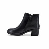 Ghete dama casual Anna Viotti piele naturala D111-1E02580-6 negre