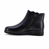 Ghete dama casual Anna Viotti piele naturala D111-3E78978-72 negre