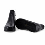Ghete dama casual Anna Viotti piele naturala D111-3E78978-72 negre
