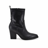 Ghete dama casual Anna Viotti piele naturala D113-29802 negre