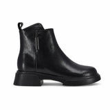 Ghete dama casual Anna Viotti piele naturala D105-5209R-B507-NT-01 negre
