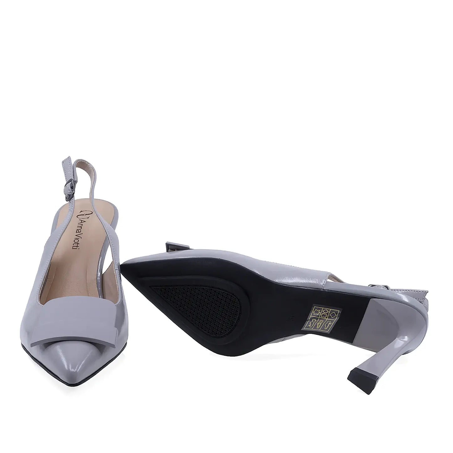 Pantofi damă eleganți Anna Viotti talpă subțire și stabilă