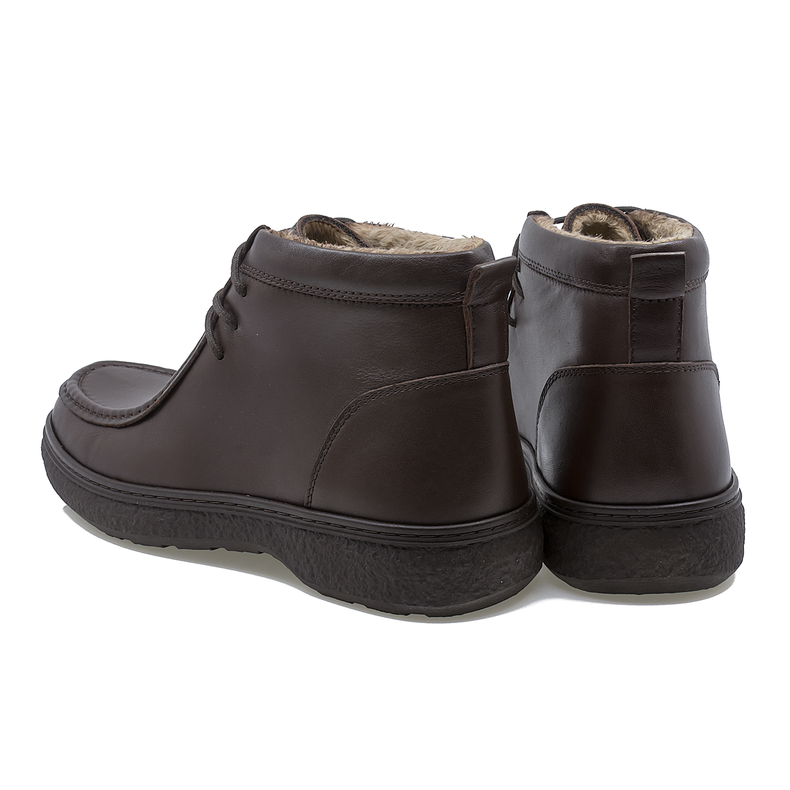 Ghete barbati Goretti din piele naturala maro B69-484