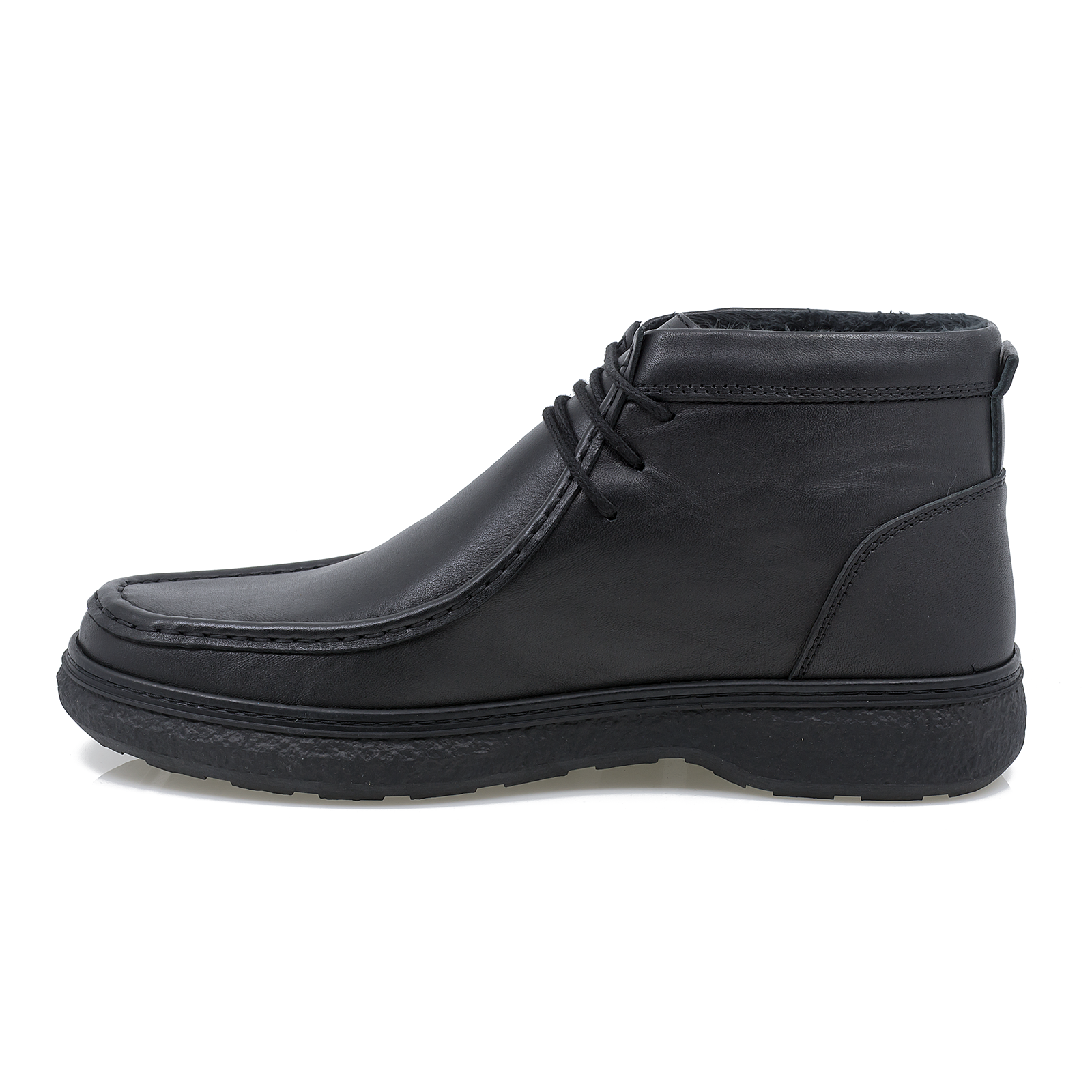 Ghete barbati Goretti din piele naturala negru B69-484