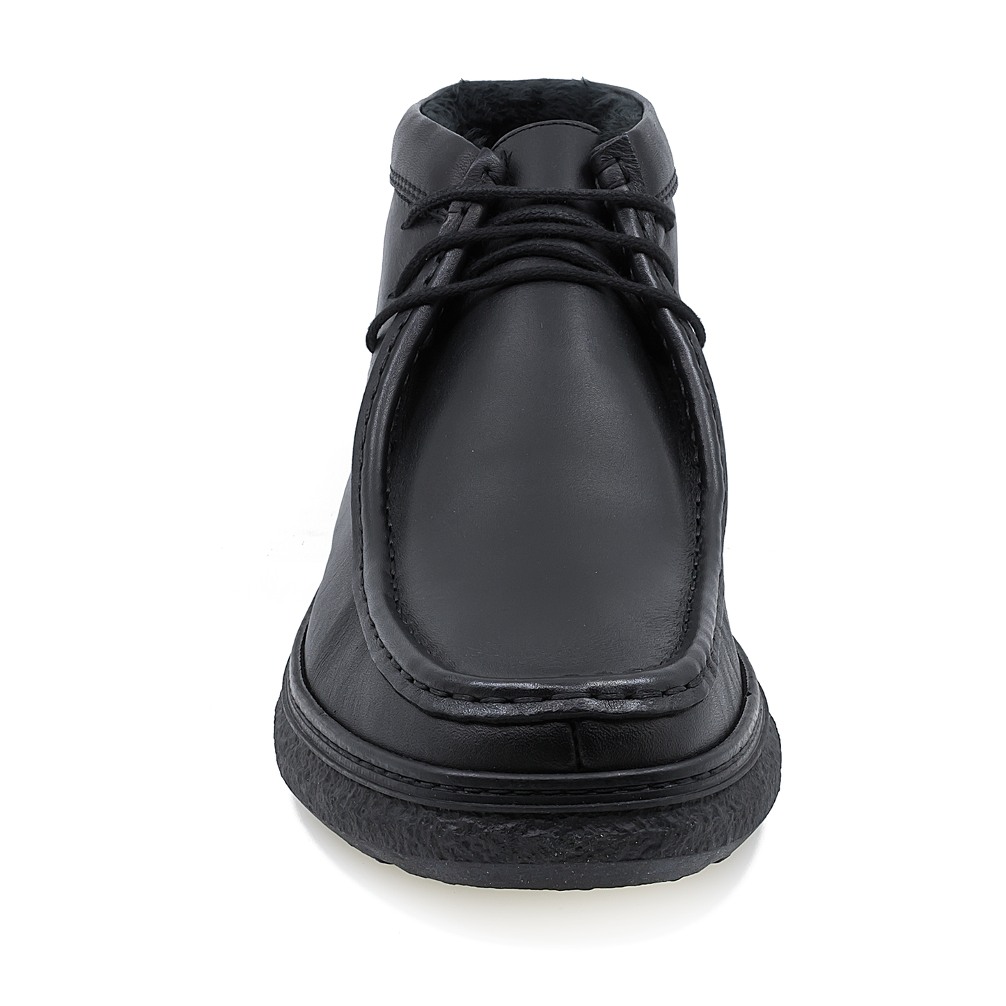 Ghete barbati Goretti din piele naturala negru B69-484