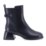 Botine dama elegante Anna Viotti piele naturala D123-Y780-6A752-H686-C165 negre