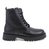 Ghete dama Anna Viotti din piele naturala D22-D-118 negru