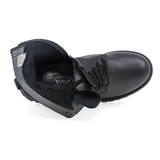 Ghete dama Anna Viotti din piele naturala D22-D-118 negru