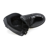 Ghete dama Anna Viotti din piele naturala D22-D-118 lac negru