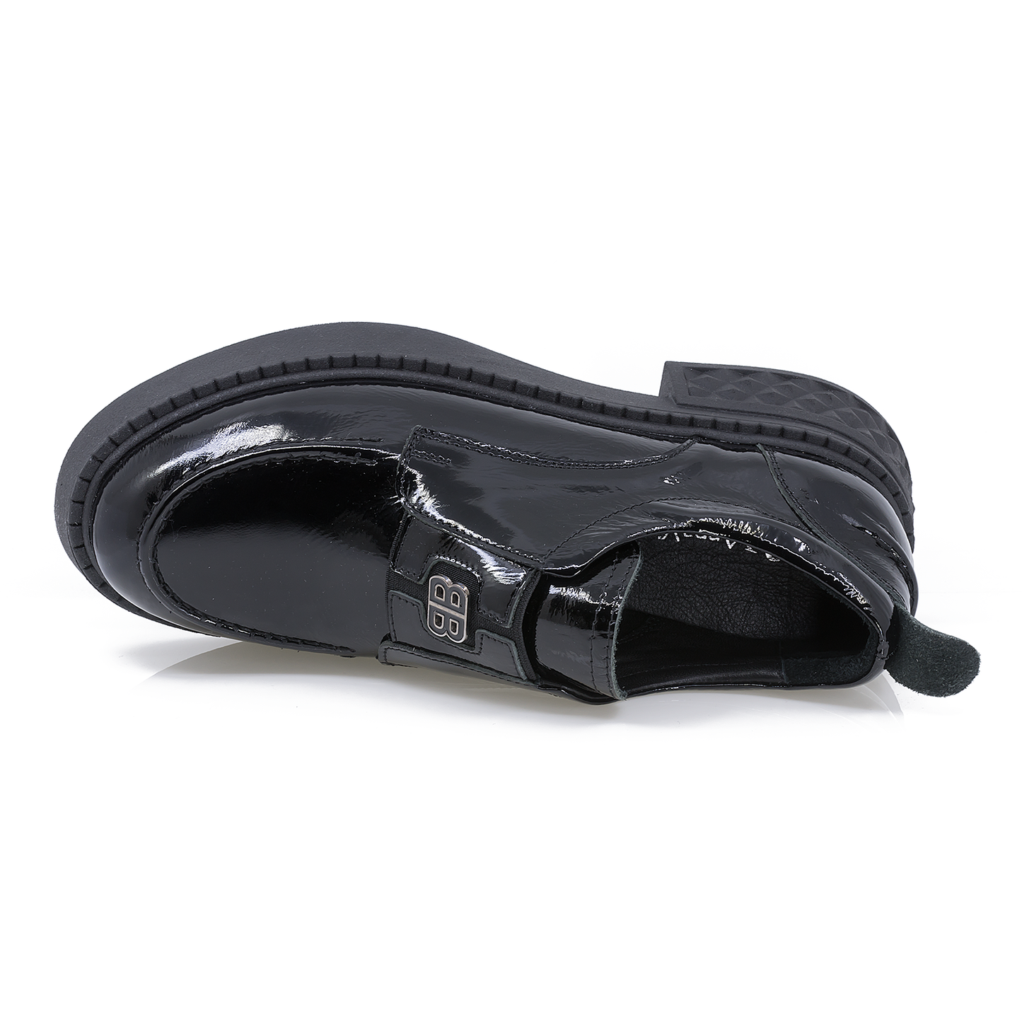 Pantofi dama fashion Anna Viotti din piele naturala, D 30-126 lac negru