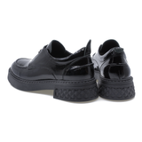 Pantofi dama fashion Anna Viotti din piele naturala, D 30-126 lac negru