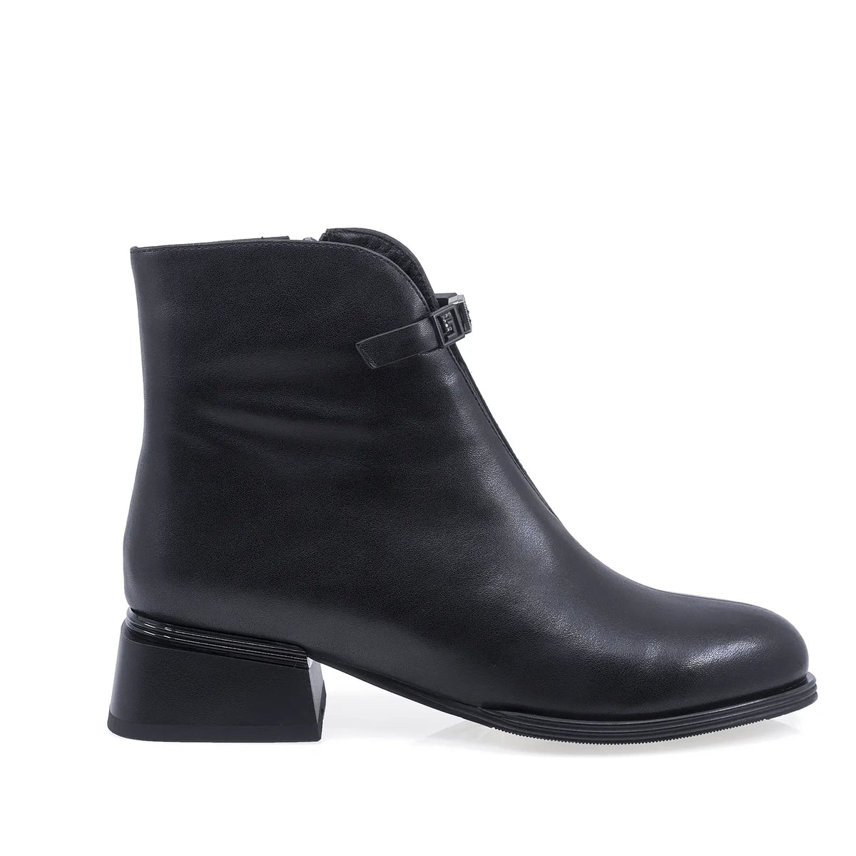 Ghete Dama Elegante Anna Viotti Piele Naturala D105-8010R-F43-NT01 negre