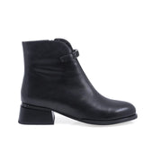 Ghete Dama Elegante Anna Viotti Piele Naturala D105-8010R-F43-NT01 negre