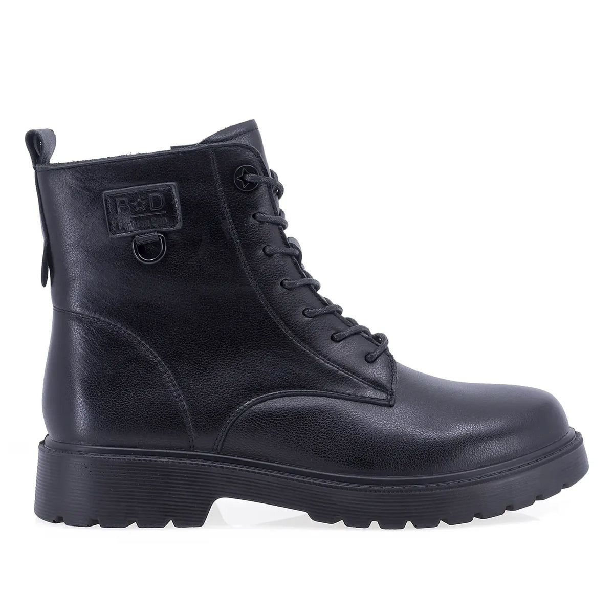 Ghete dama casual Anna Viotti piele naturala D111-2E18520-1 negre