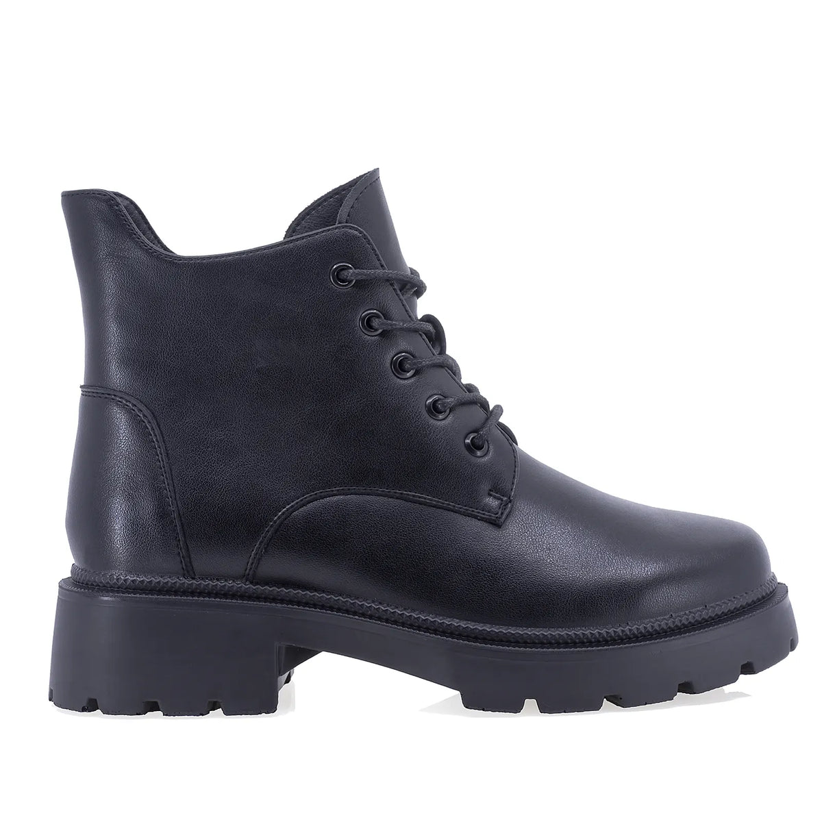 Ghete dama casual Anna Viotti piele naturala D111-3E10653-72 negre