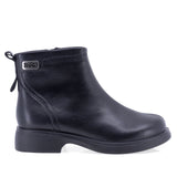 Ghete dama casual Anna Viotti piele naturala D111-5E05869-1 negre