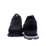 Pantofi sport barbati Goretti negri vedere spate platforma 3 cm