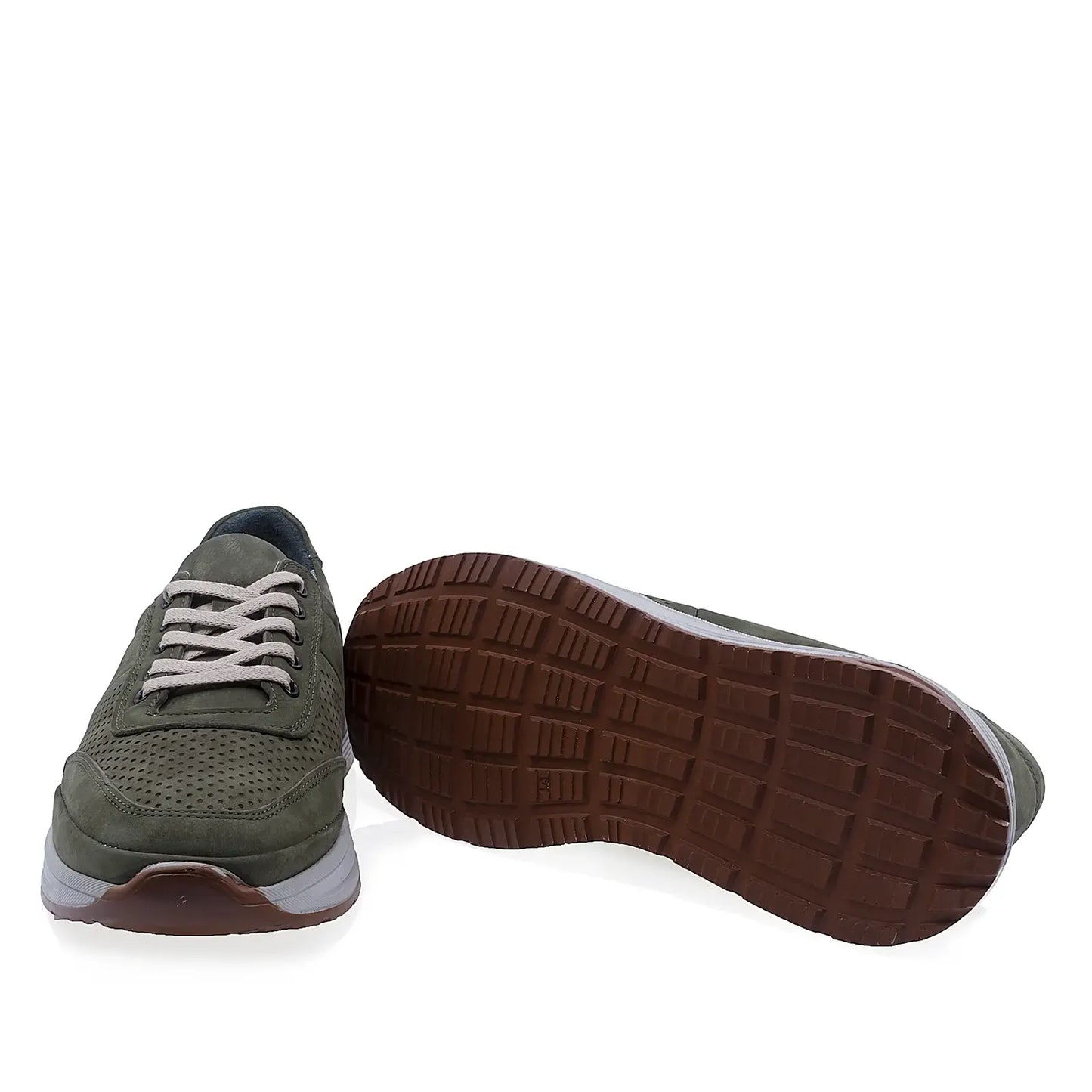 Pantofi barbati Goretti verde vedere spate