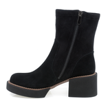 Ghete dama Feeling din piele naturala DMH003-2364 NEGRU VELUR