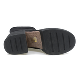 Ghete dama Feeling din piele naturala DMH003-2364 NEGRU VELUR